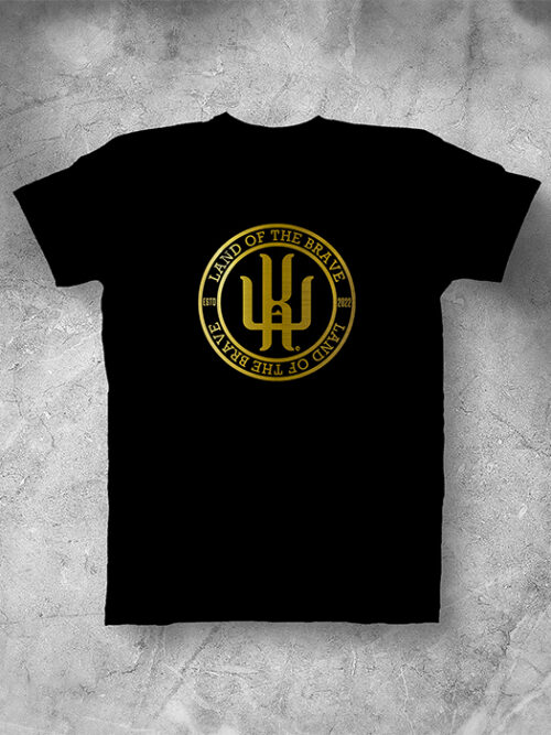 Brave Heart Organic Black Unisex Tee