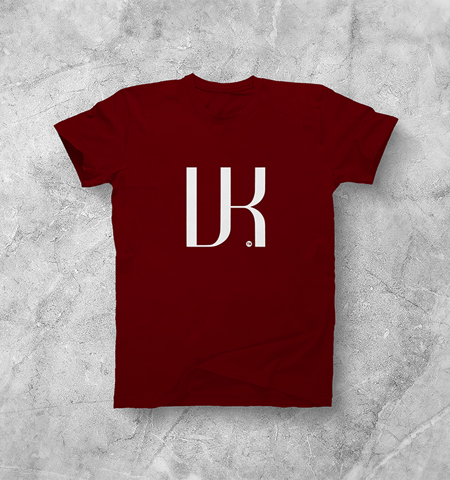 I♥Uttarakhand Maroon Unisex Tee