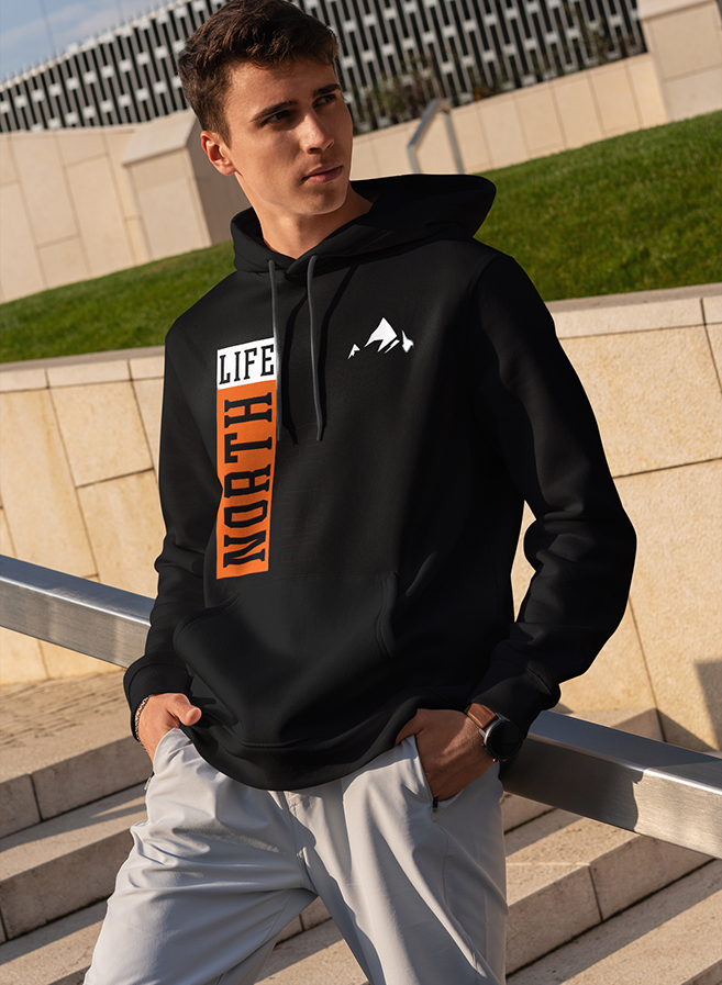 NORTHLIFE Stripe Unisex Hoodie