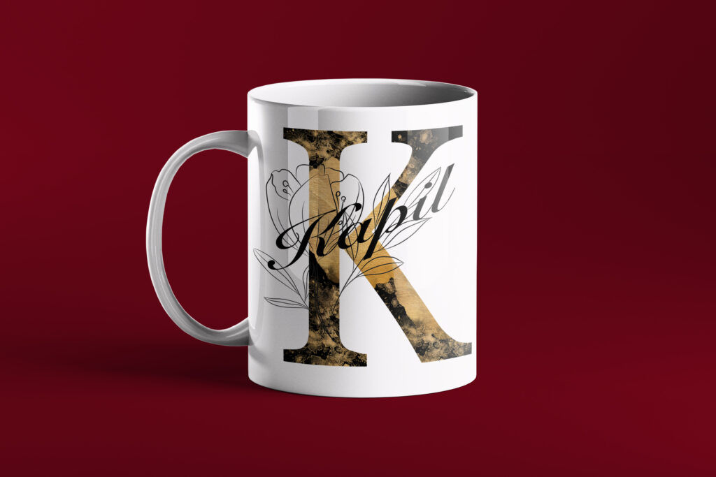 White Named Coffee Mug 11oz